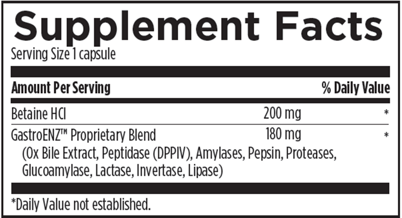 Digestzymes 90 caps Curated Wellness