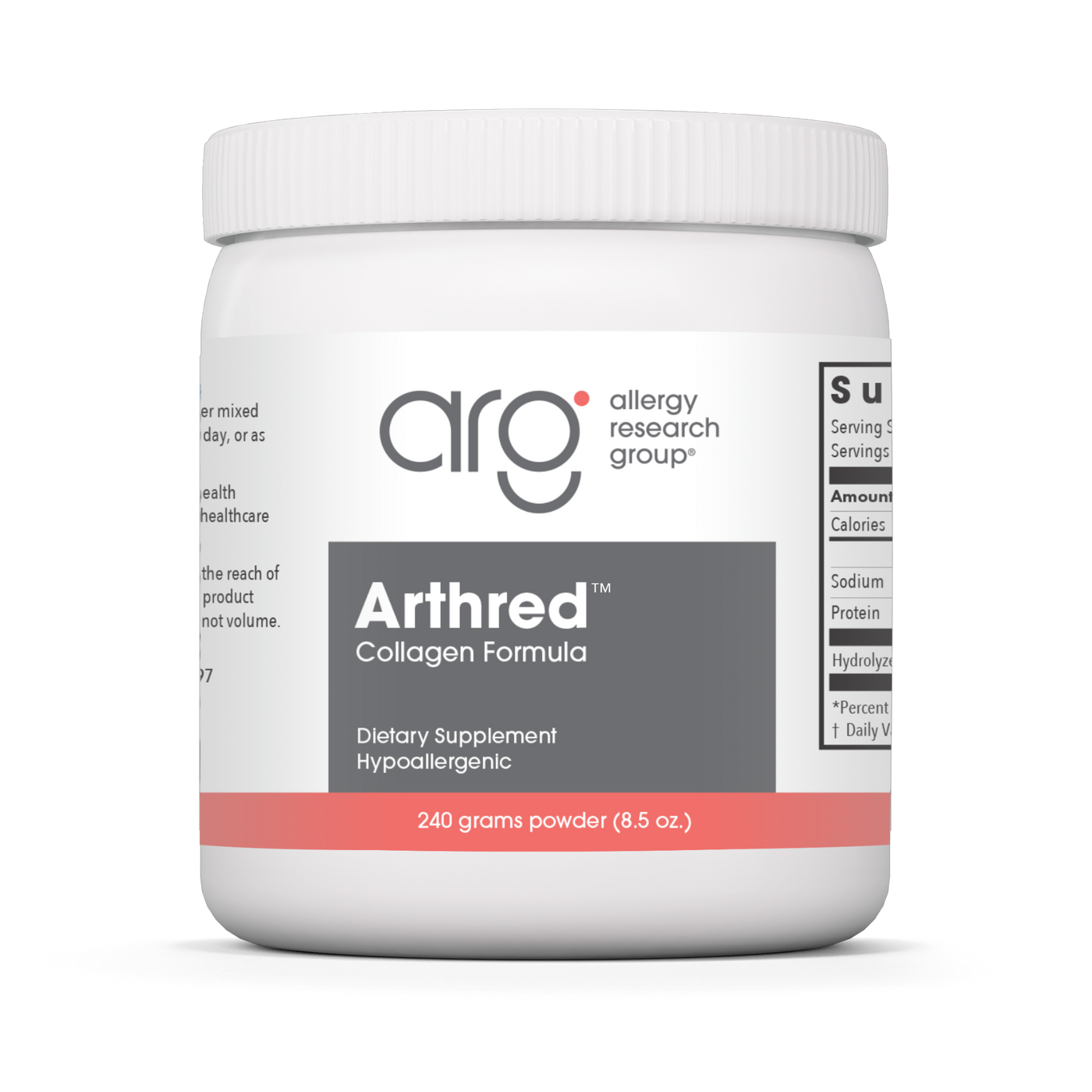 Arthred Collagen Formula 240 g Curated Wellness