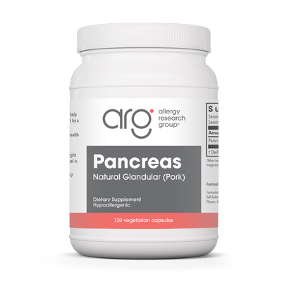 Pancreas Pork 720 vcaps Curated Wellness