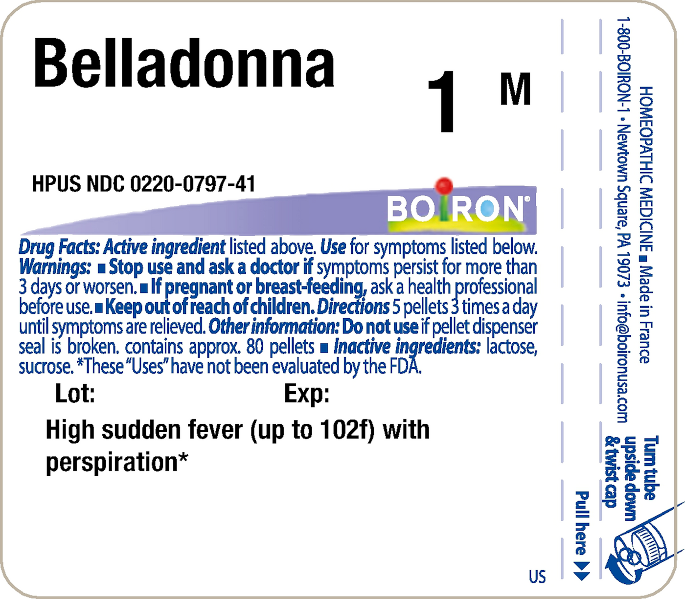 Belladonna 1M 80 plts Curated Wellness