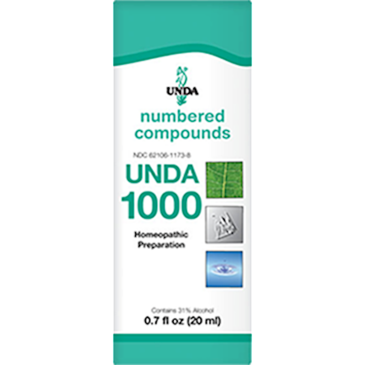 Unda 1000 0.7 fl oz Curated Wellness