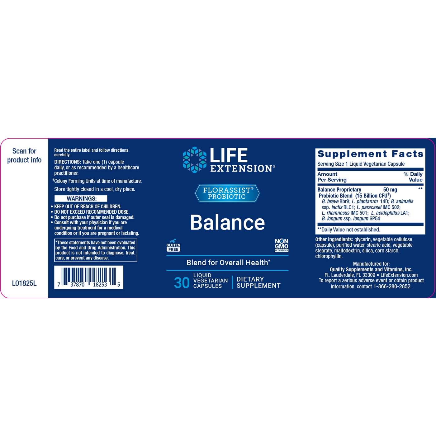 FlorAssist Balance 30 lvcaps Curated Wellness