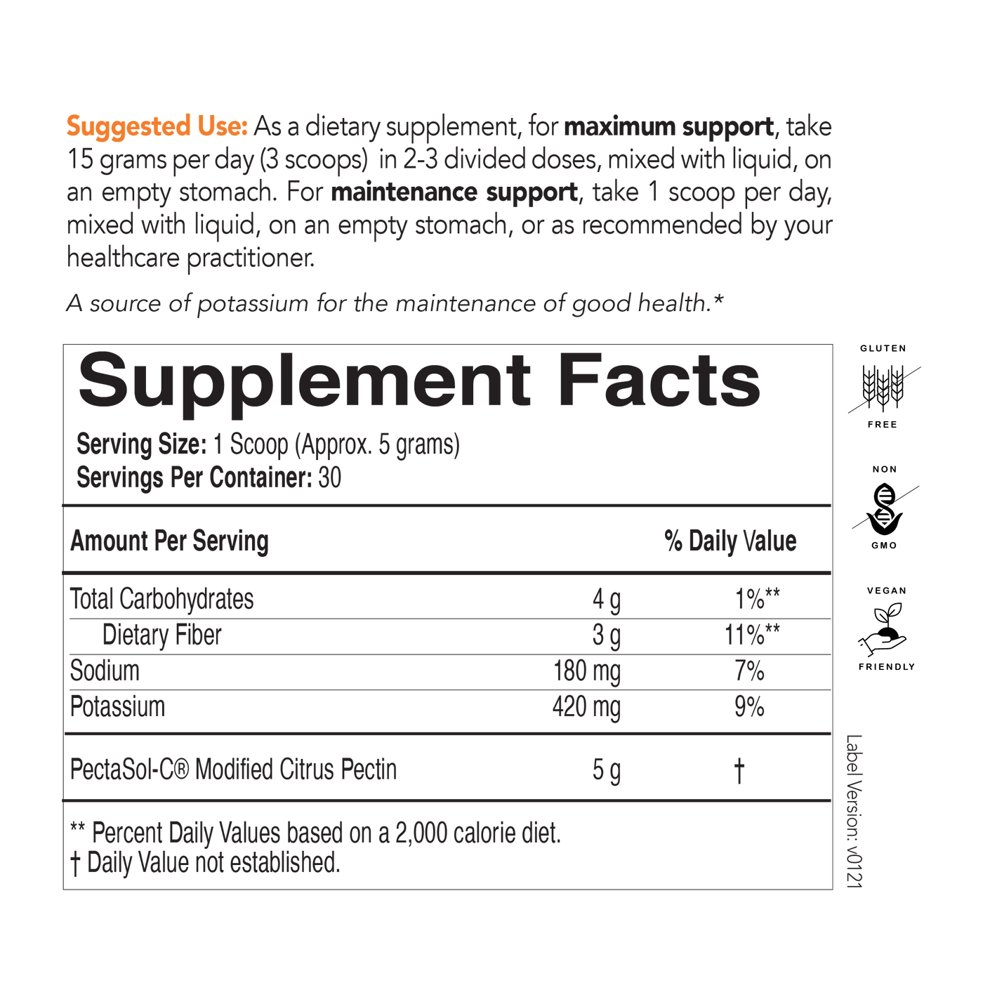 PectaSol-C Powder 150 gms Curated Wellness
