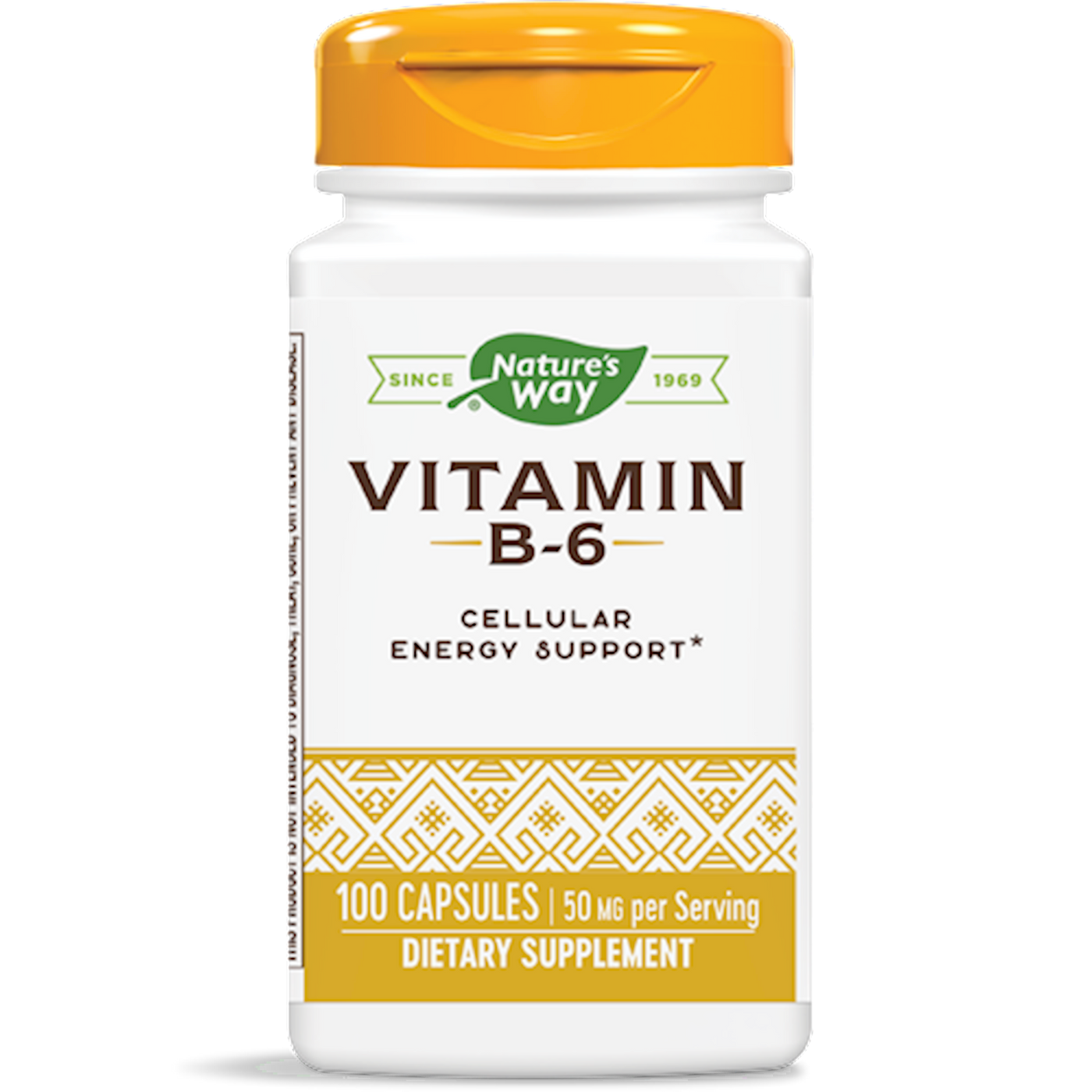 Vitamin B-6 50 mg  Curated Wellness