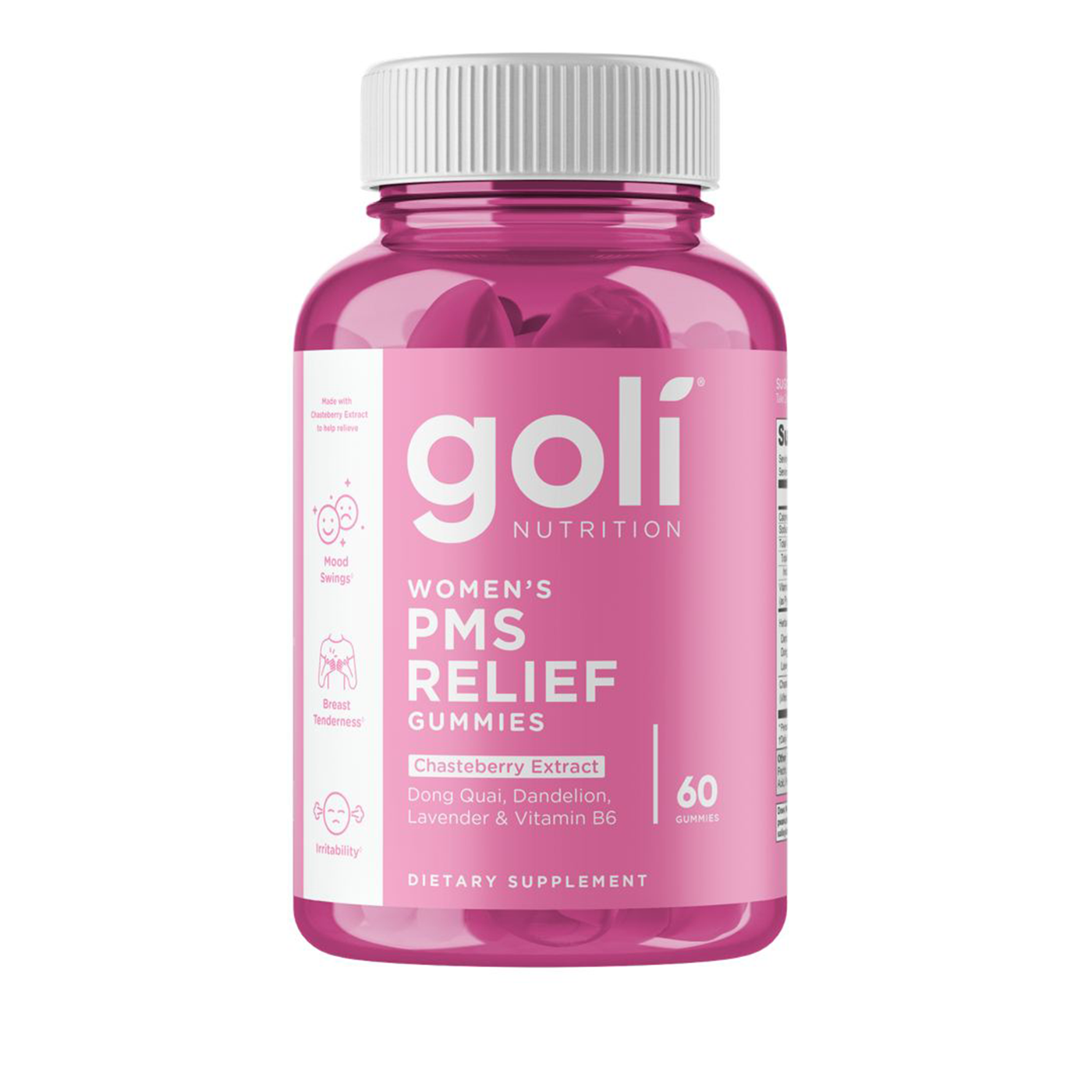Goli Women's PMS Relief 60 gummies Curated Wellness