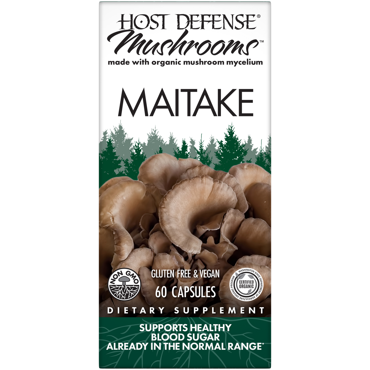 Maitake Capsules  Curated Wellness