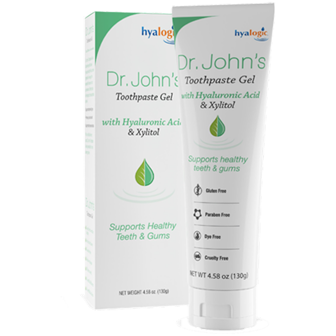 Dr. John's Toothpaste Gel w/ HA  Curated Wellness