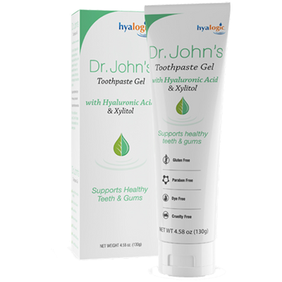 Dr. John's Toothpaste Gel w/ HA  Curated Wellness