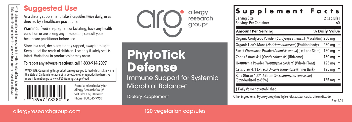 PhytoTick Defense  Curated Wellness