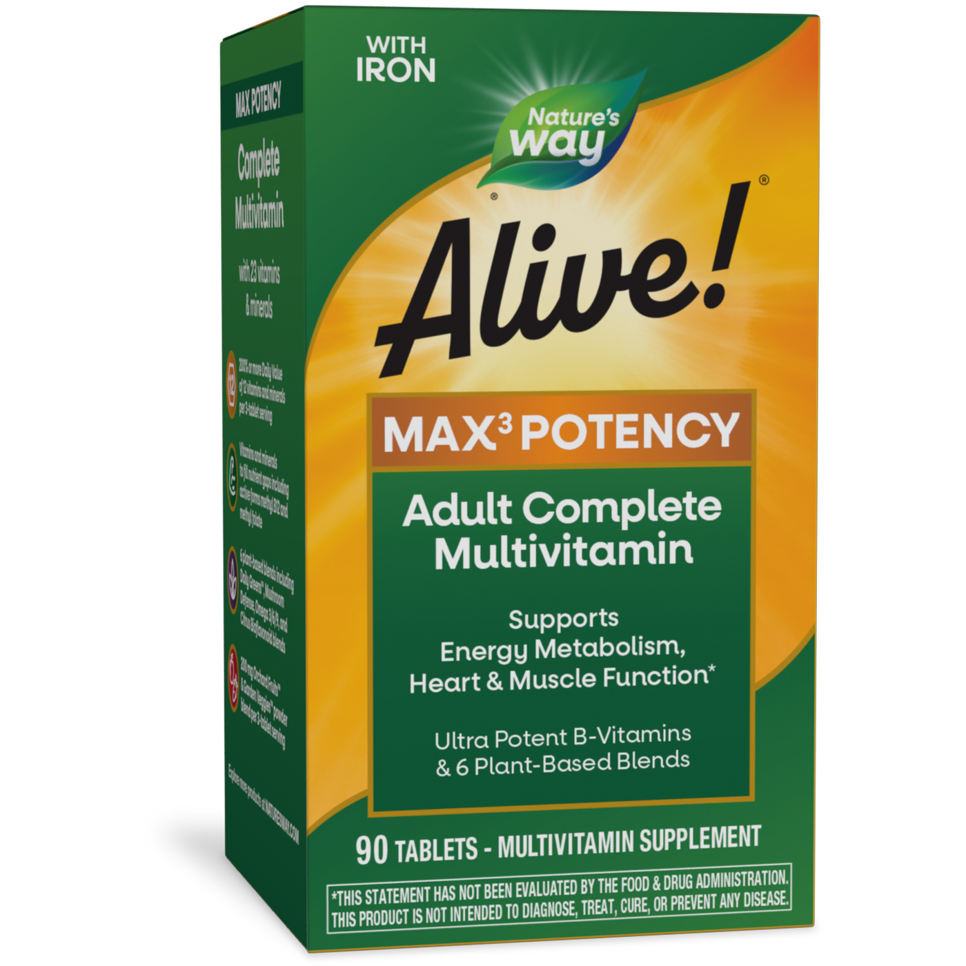 Alive! Max3 Daily (with iron)  Curated Wellness