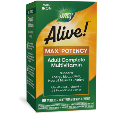 Alive! Max3 Daily (with iron)  Curated Wellness