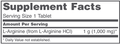 L-Arginine 1000mg  Curated Wellness