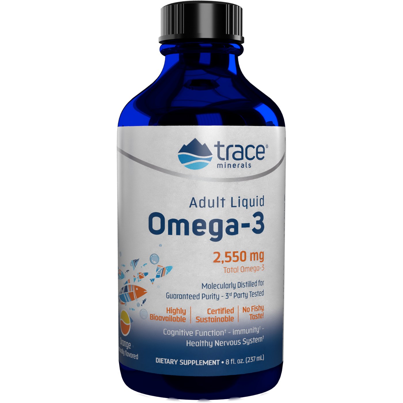 Adult Liquid Omega-3 8 fl oz Curated Wellness