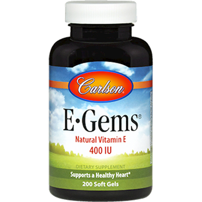 E-Gems 400 IU 200 gels Curated Wellness