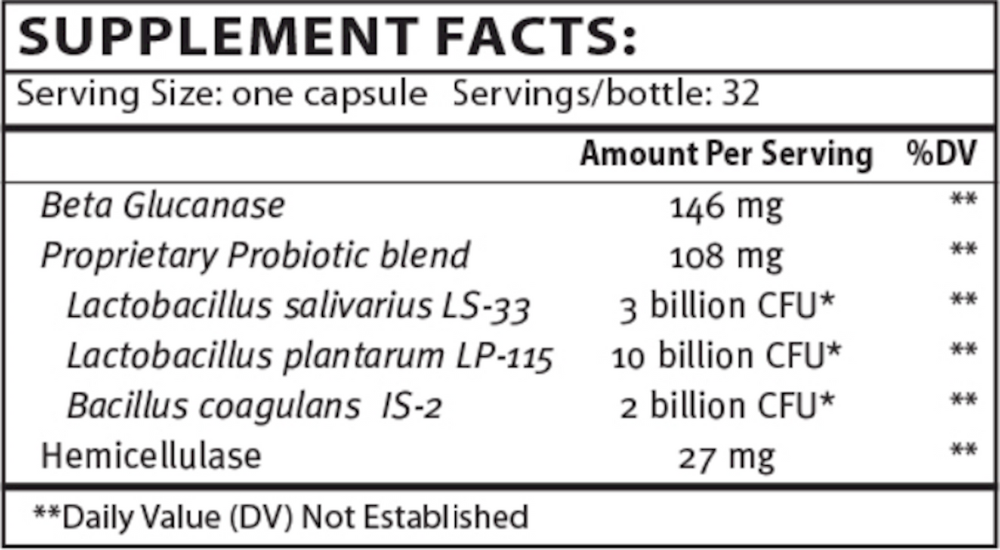 TruFlora 32 vcaps Curated Wellness