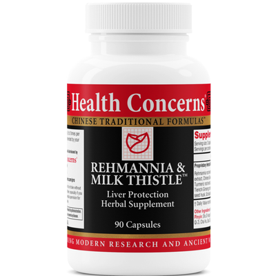 Rehmannia & Milk Thistle 90 tabs Curated Wellness