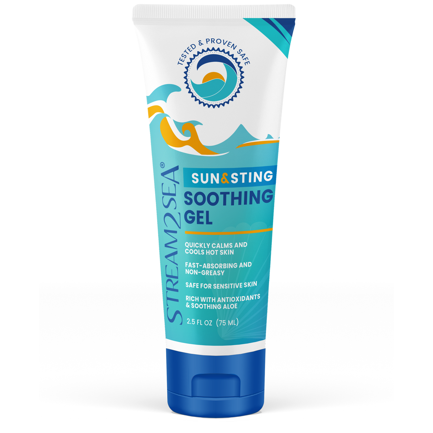 Sun & Sting Relief Gel 2.5oz Curated Wellness