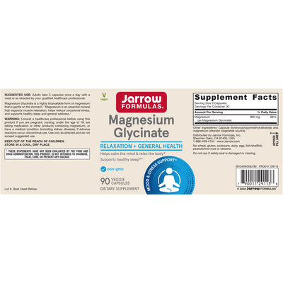 Magnesium Glycinate c Curated Wellness