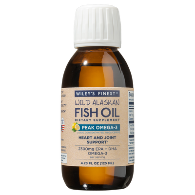 Wild Alaskan Peak Fish Oil 4.23 fl oz Curated Wellness