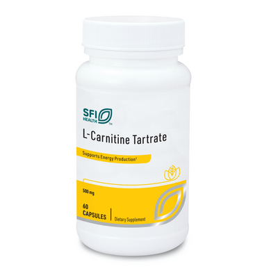 L-Carnitine Tartrate 60 caps Curated Wellness