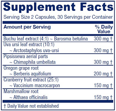 CranStat Extra 60 caps Curated Wellness