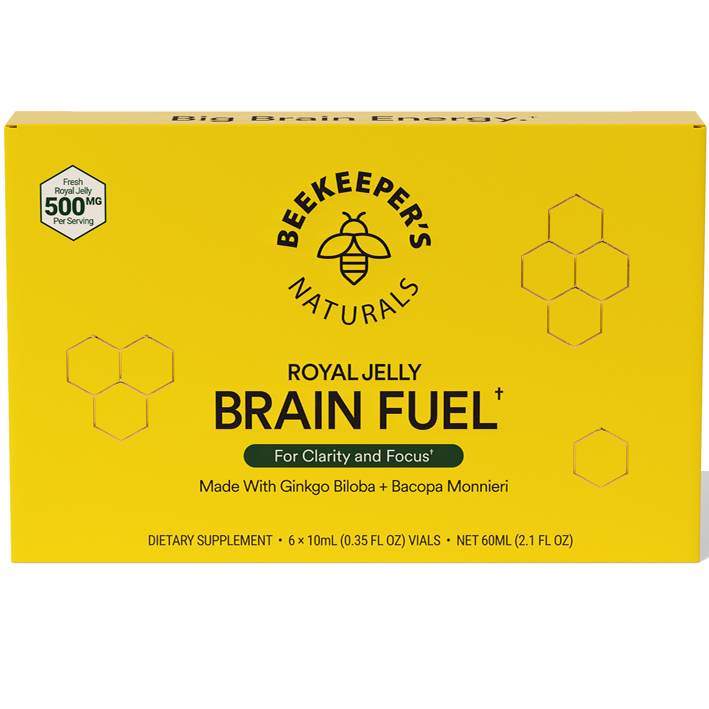 Royal Jelly Brain Fuel 6 pack Curated Wellness