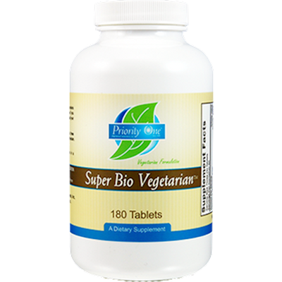 Super Bio Vegetarian 180 tabs Curated Wellness