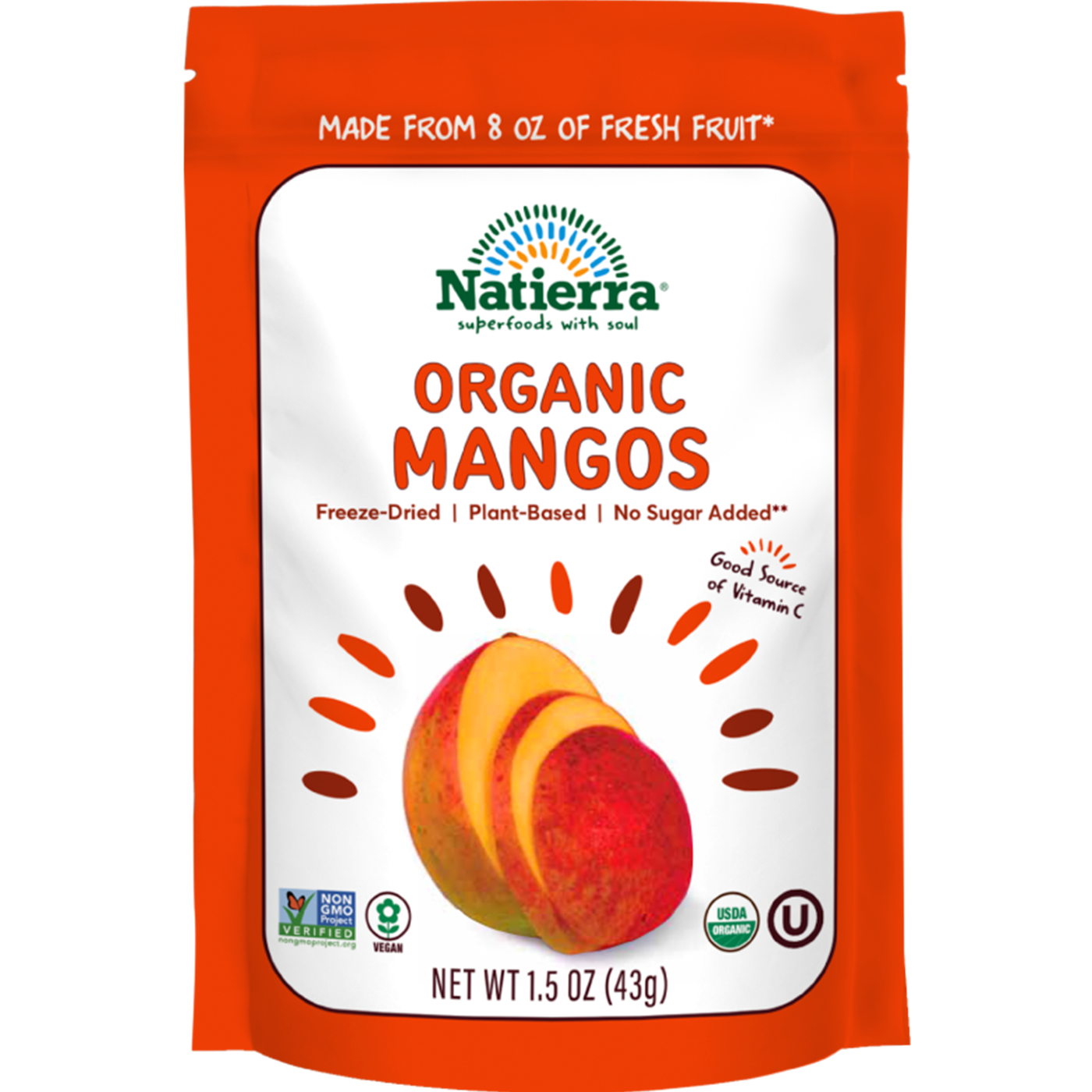 Freeze Dried Mango  Curated Wellness