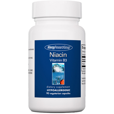 Niacin Vitamin B3 250 mg 90 caps Curated Wellness