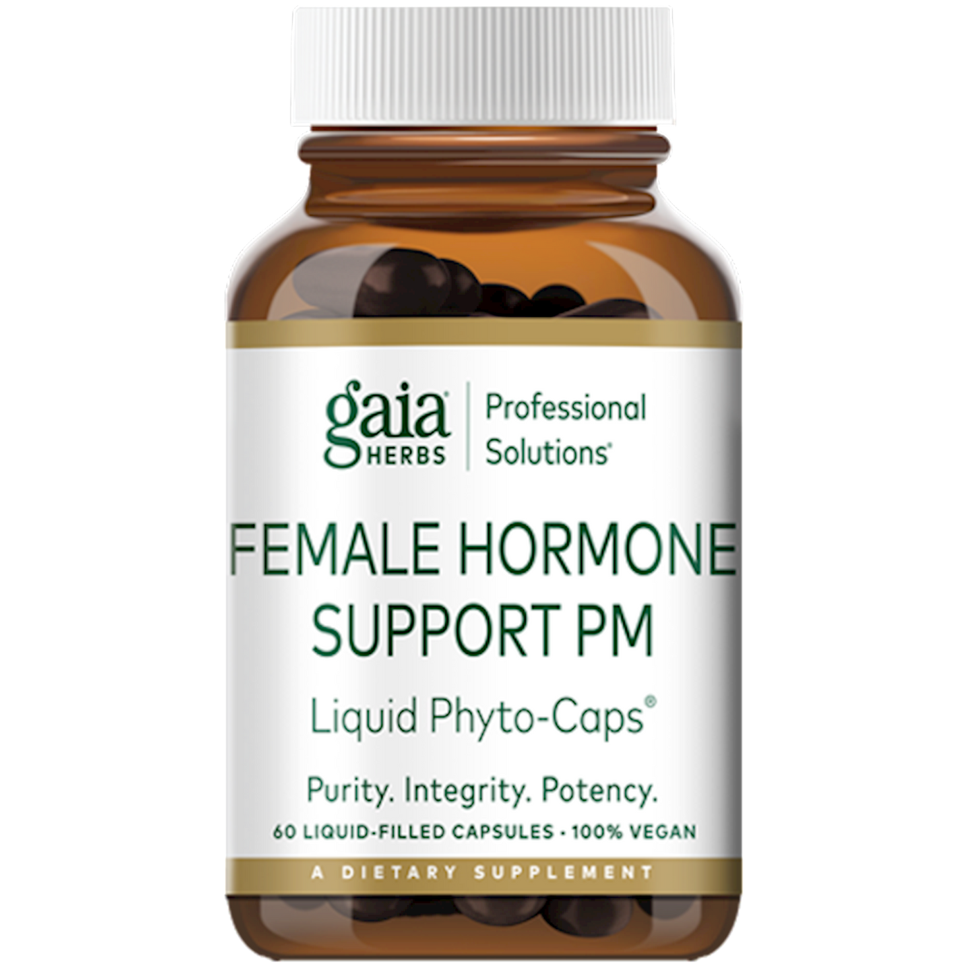 Female Hormone Support PM 60 veg caps Curated Wellness