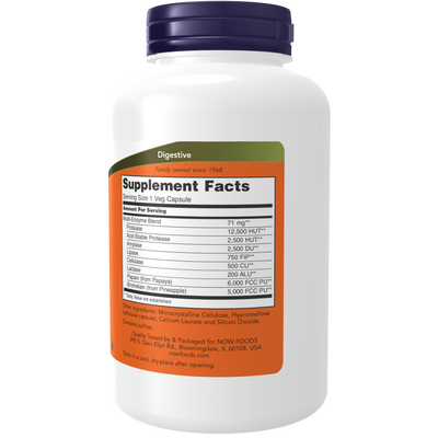 Plant Enzymes 240 vcaps Curated Wellness