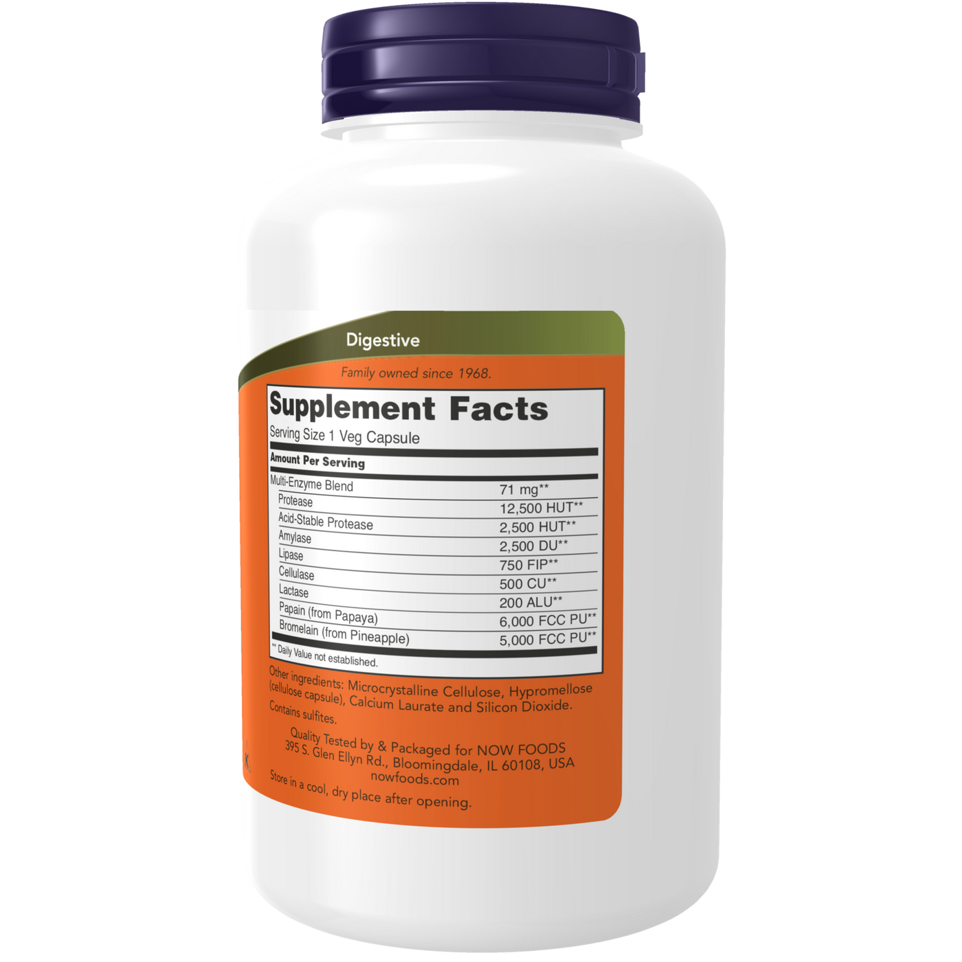 Plant Enzymes 240 vcaps Curated Wellness