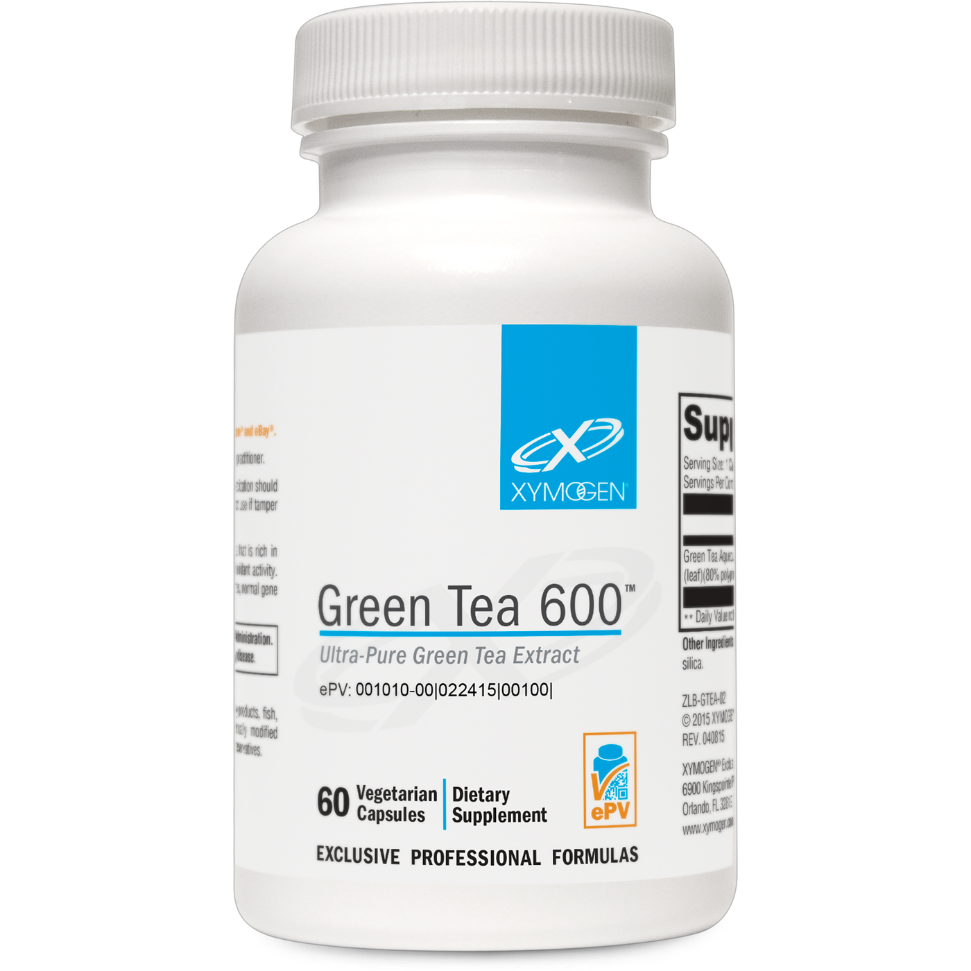 Green Tea 600 60 Capsules Curated Wellness