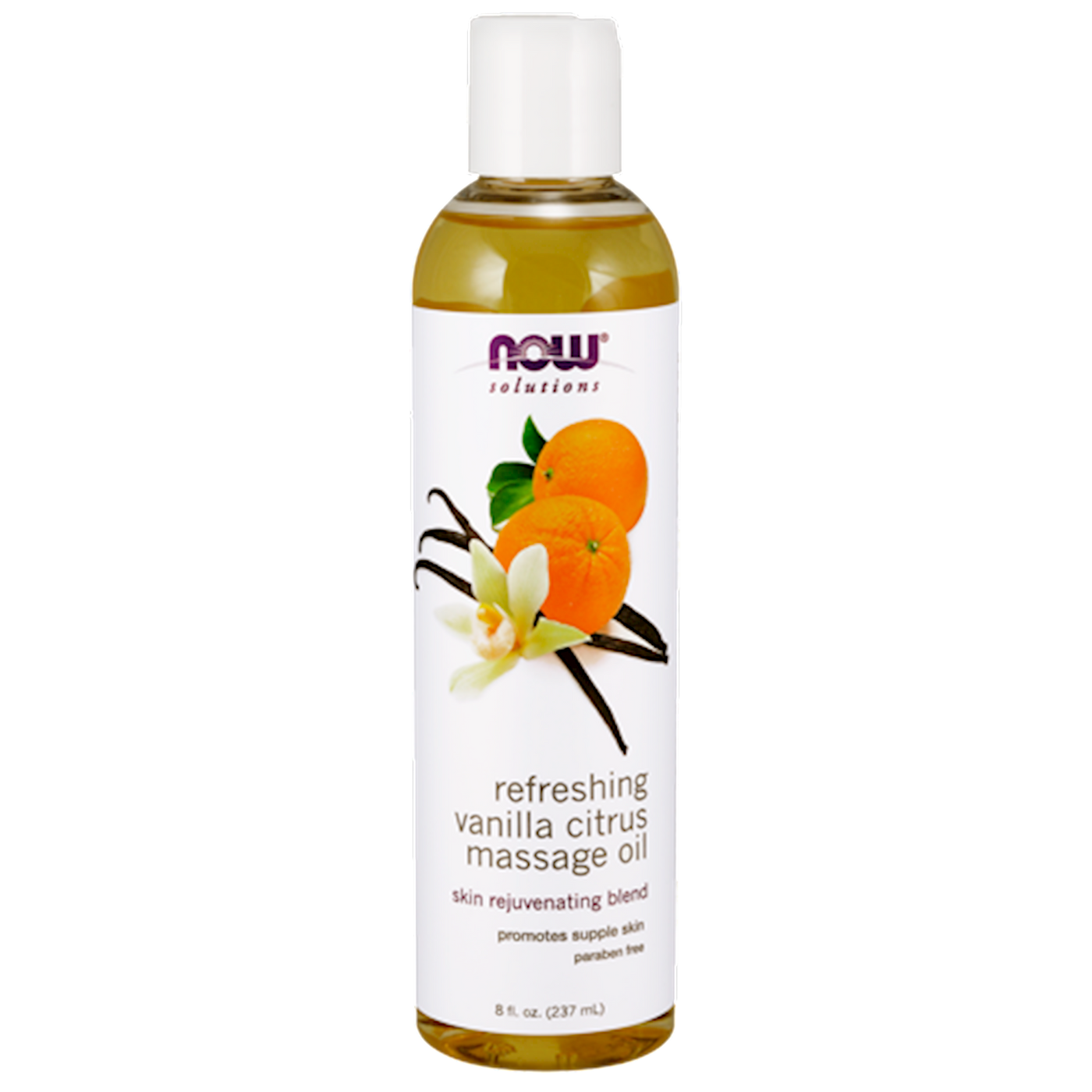 Vanilla Citrus Massage Oil 8 fl oz Curated Wellness
