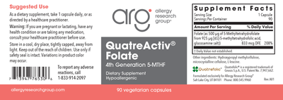 QuatreActiv Folate  Curated Wellness