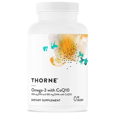 Omega-3 with CoQ10 90 gelcaps Curated Wellness