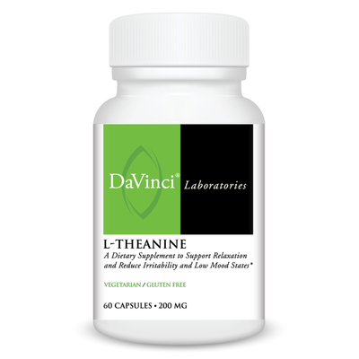 L-Theanine 200 mg 60 vcaps Curated Wellness