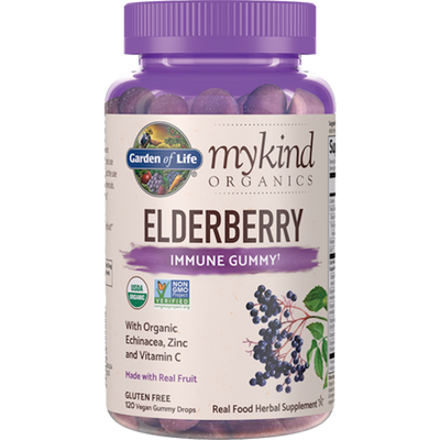 Elderberry Organic 120 gummies Curated Wellness