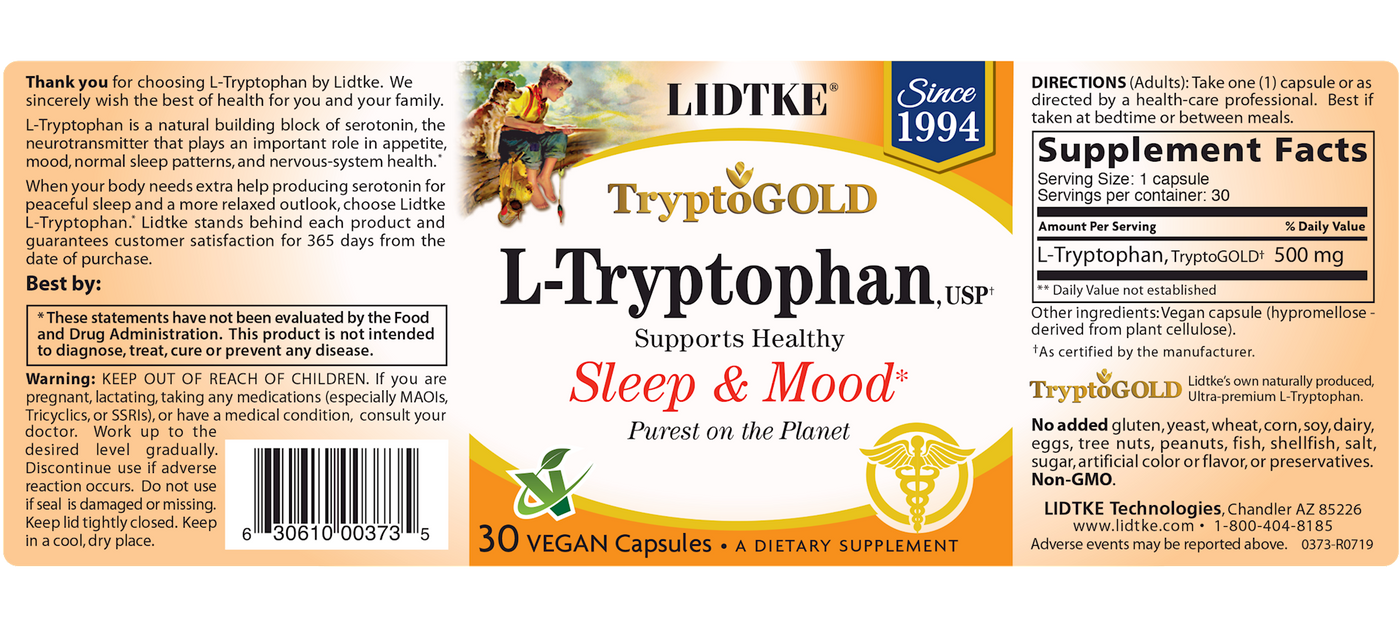 L-Tryptophan  Curated Wellness