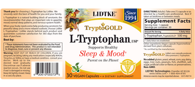 L-Tryptophan  Curated Wellness