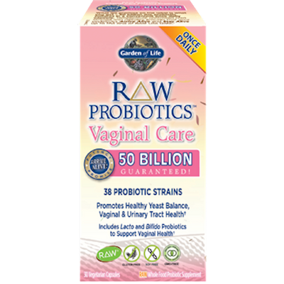 RAW Probiotics Vaginal Care 30 vcaps Curated Wellness