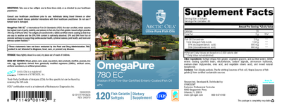 OmegaPure 780 EC 120 Softgels Curated Wellness