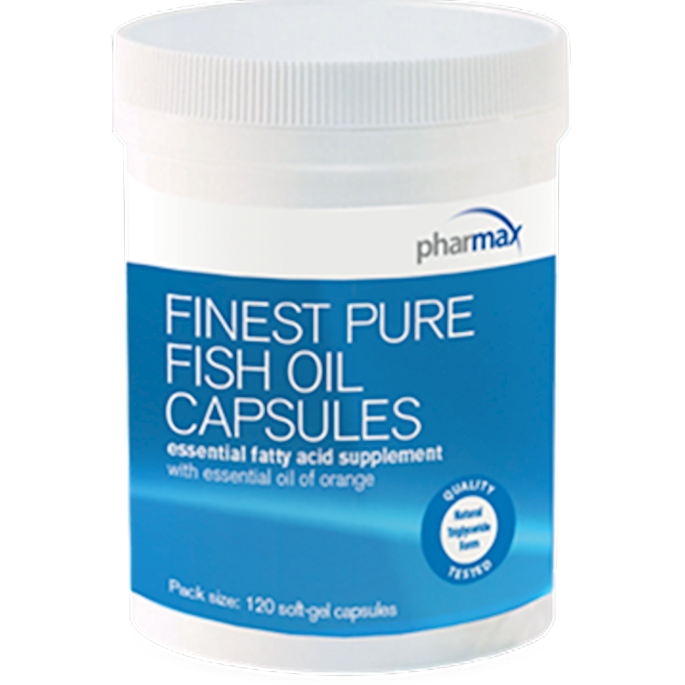 Finest Pure Fish Oil120 softgel caps Curated Wellness
