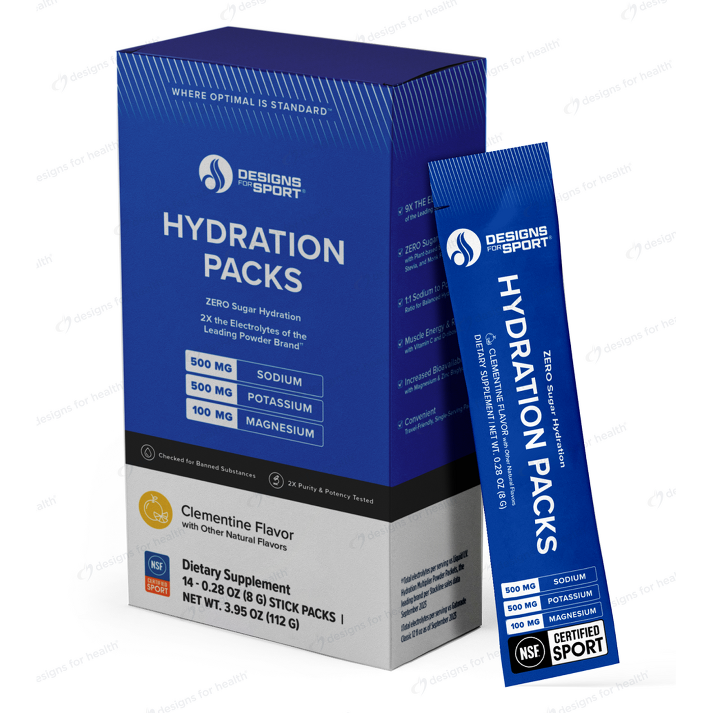 Hydration Packs 14 packets Curated Wellness