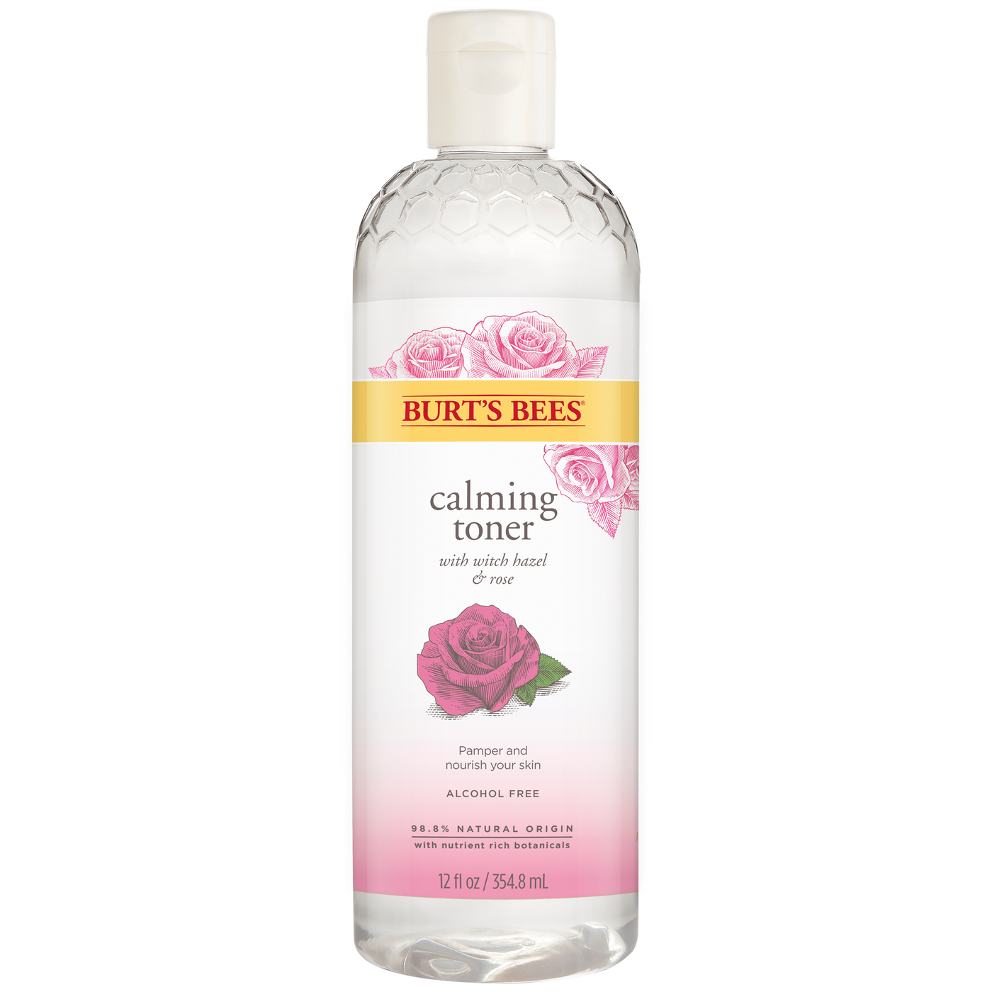 Toner Calm Witch Hazel & Rose 12 fl oz Curated Wellness