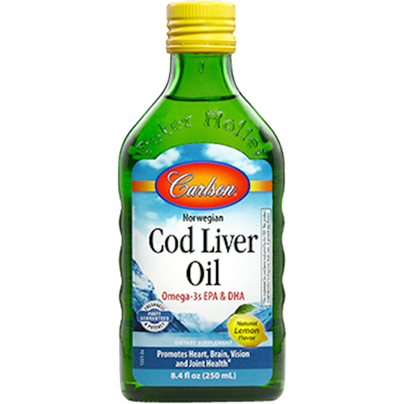 Cod Liver Oil Lemon 8.4 fl oz Curated Wellness