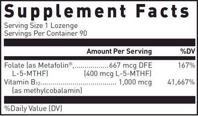 Methyl B12 Plus enges Curated Wellness