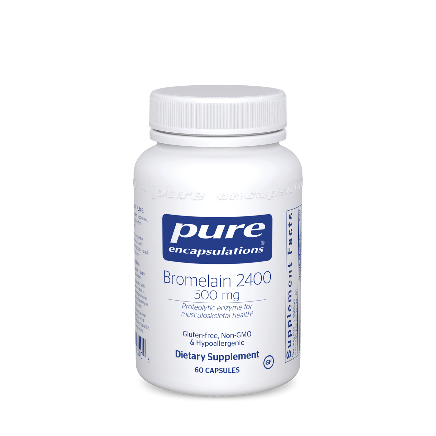 Bromelain 2400 500 mg 60 vcaps Curated Wellness