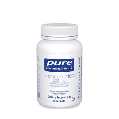 Bromelain 2400 500 mg 60 vcaps Curated Wellness