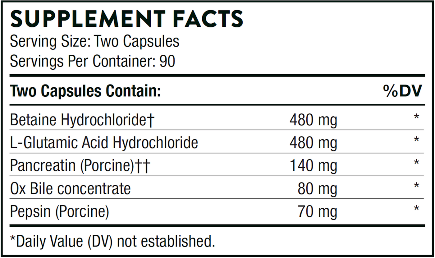 Advanced Digestive Enzymes  Curated Wellness